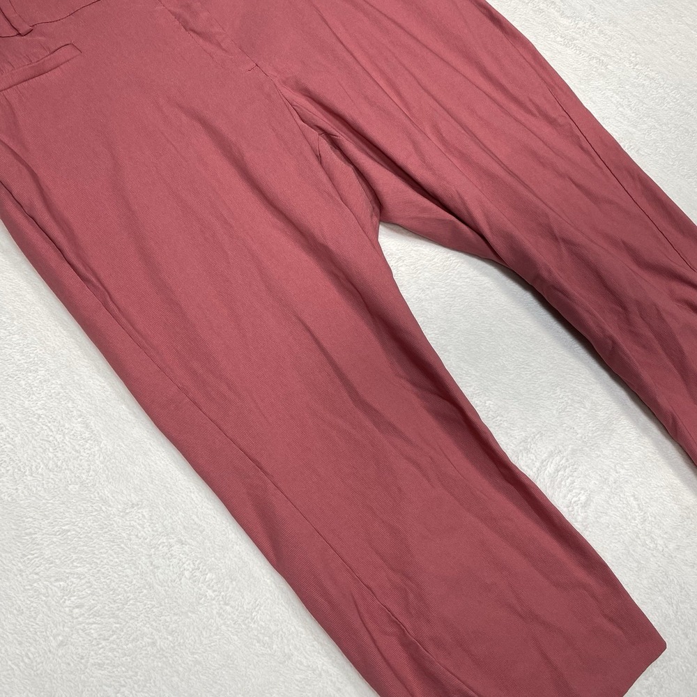Lane Bryant The Allie Ankle Pants 22 Mauve Pink Polished Coquette Stretch Career - Picture 2 of 10
